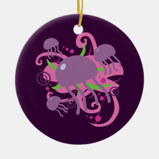 Décoration En Céramique Méduse (Devant)