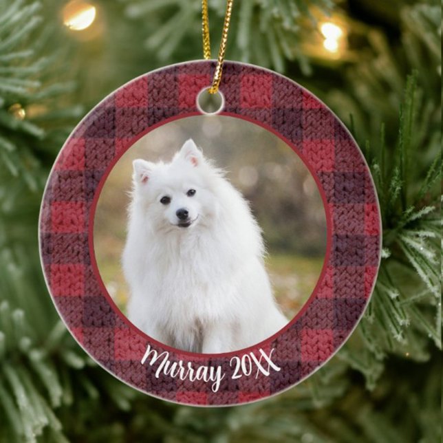 Décoration En Céramique Meilleur Chien Personnalisé Nom Noël Cadeau pour A (Créateur téléchargé)
