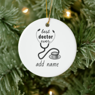 Décoration En Céramique Meilleur Médecin de Tous les Temps Remerciement Ap