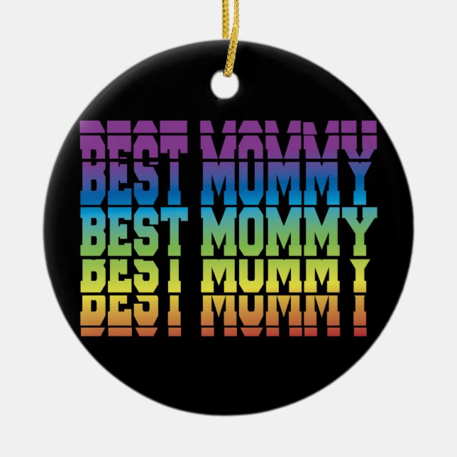Décoration En Céramique Meilleure maman (Devant)
