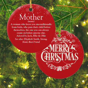 Décoration En Céramique Meilleure maman maman maman maman au monde définit