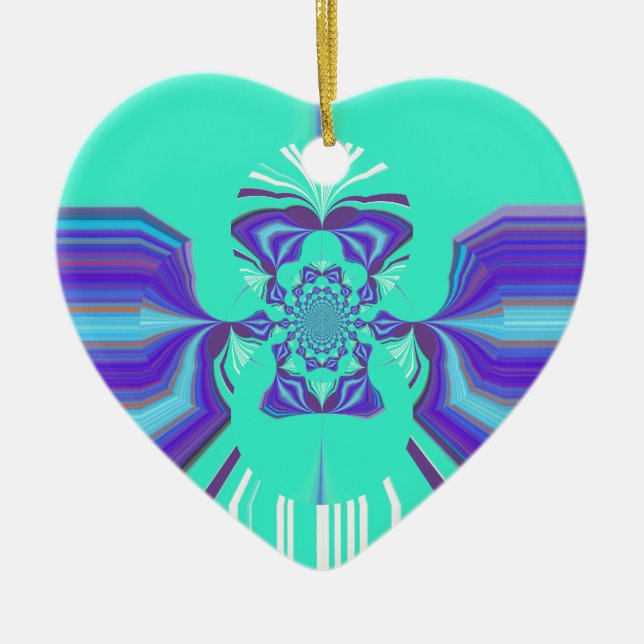 Décoration En Céramique Mélange violet Hakuna Matata (Devant)