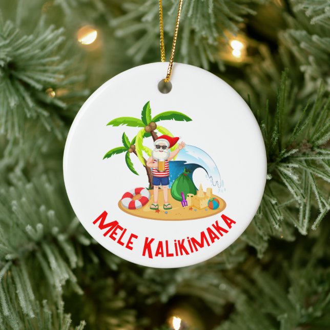 Décoration En Céramique Mele Kalikimaka (Arbre)