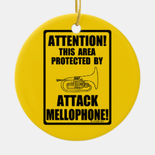 Décoration En Céramique Mellophone d'attaque