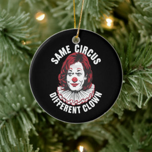 Décoration En Céramique Même Cirque Clown différent Anti Kamala 2024