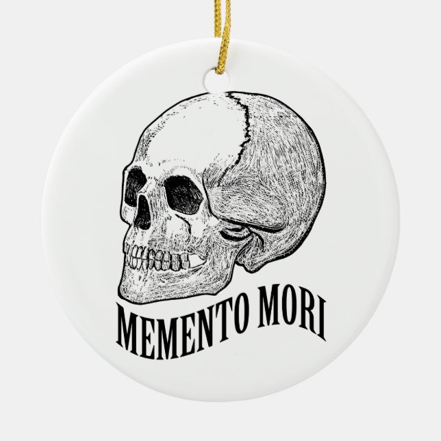 Décoration En Céramique Memento mori (Devant)