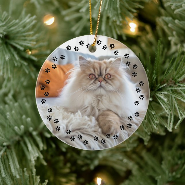 Décoration En Céramique Mémoire d'amour personnalisée pour animaux de comp (Arbre)