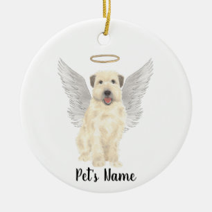 Décoration En Céramique Mémorial de sympathie pour Wheaten Terrier