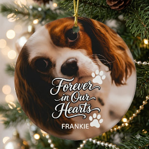 Décoration En Céramique Mémorial personnalisé pour chien Cavalier King Cha