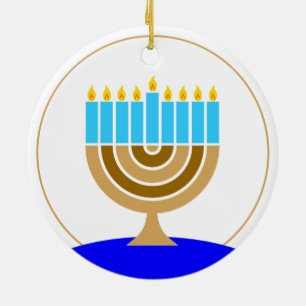 Décoration En Céramique Menorah - Moderne minimaliste