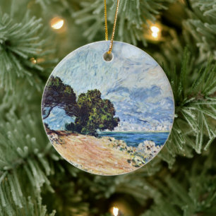 Décoration En Céramique Menton vu du Cap Martin par Claude Monet