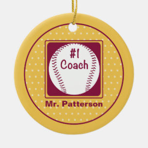 Décoration En Céramique Merci Coach, Merci Numéro 1