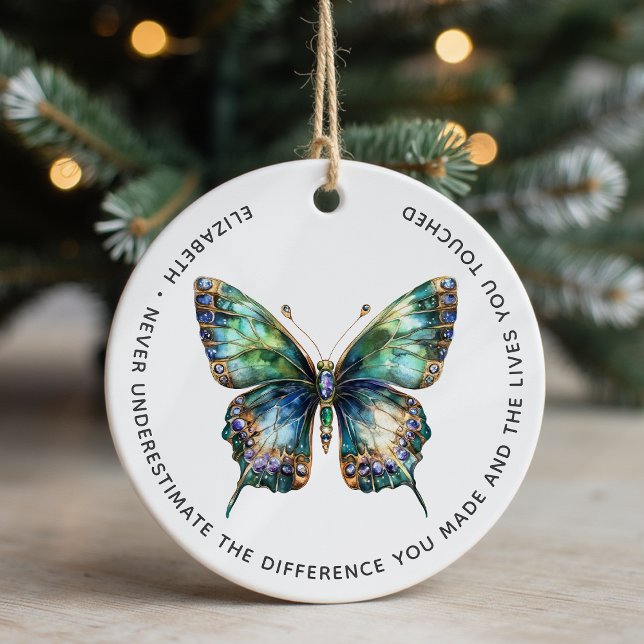 Décoration En Céramique Merci de retraite personnalisé (Créateur téléchargé)