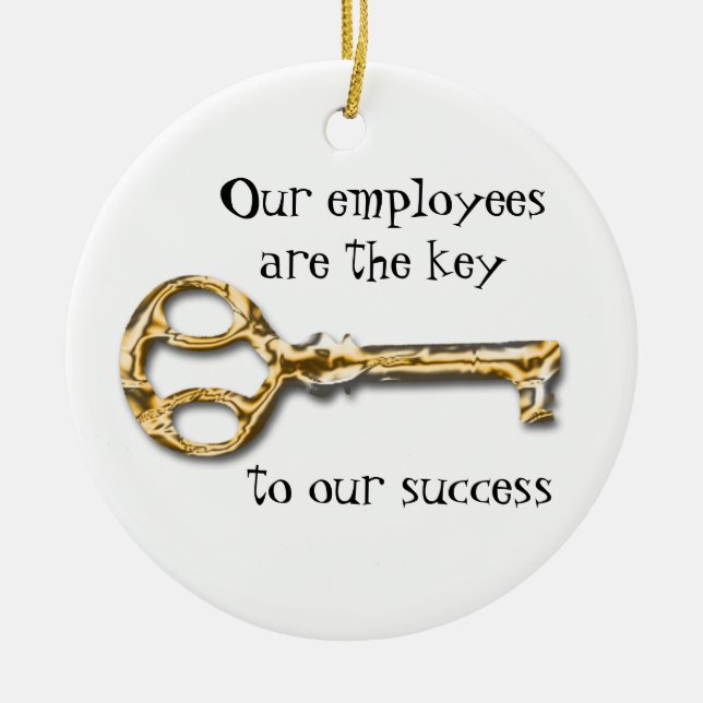 Décoration En Céramique Merci du bureau d'entreprise Appréciation des empl (Devant)