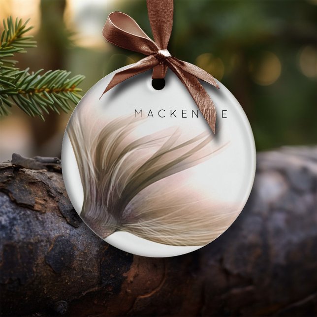 Décoration En Céramique Mermaid Posh Tail | Dusty Terracotta Peach Custom (Créateur téléchargé)