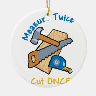 Décoration En Céramique Mesurer deux fois