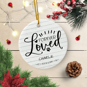 Décoration En Céramique Mignon souvenir mémorial d'animal de compagnie cha