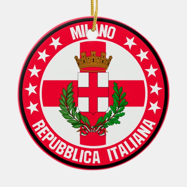 Décoration En Céramique Milano (Devant)