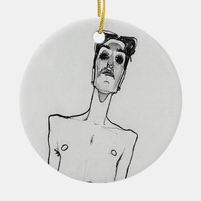 Décoration En Céramique Mime van Osen (Devant)