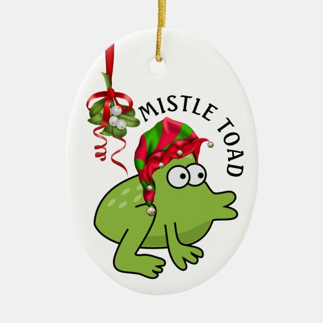 Décoration En Céramique MistleTOAD - Voir Mon Autre Aussi - (Devant)