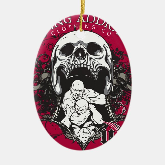 Décoration En Céramique MIXED MARTIAL ART 1.ai (Devant)