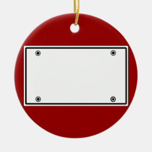 Décoration En Céramique Modèle de plaque minéralogique