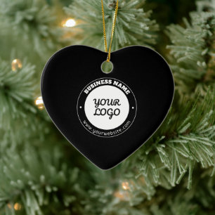 Décoration En Céramique Modèle de texte circulaire modifiable et logo télé