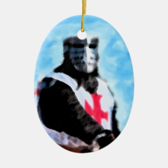 DÉCORATION EN CÉRAMIQUE MODÈLE KNIGHTS (Devant)
