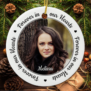 Décoration En Céramique Moderne 2 Photo Memorial pour toujours dans nos co