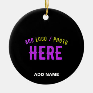 DÉCORATION EN CÉRAMIQUE MODERNE ET MODERNE PERSONNALISABLE NOIR VÉRIFIÉ