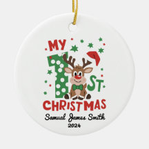 Mon 1er renne de Noël - Personnalisé