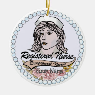 Décoration En Céramique Mon infirmière diplômée d'État