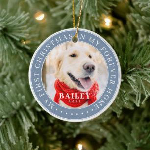 Décoration En Céramique Mon premier Noël pour toujours Accueil Moderne Pho