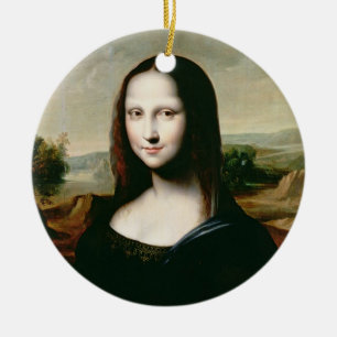 Décoration En Céramique Mona Lisa, copie de la peinture par Leonardo DA