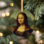 Décoration En Céramique Mona Lisa | Léonard de Vinci<br><div class="desc">Mona Lisa (1503-1506) de l'artiste de la Renaissance italienne Leonardo da Vinci. L'oeuvre originale est l'huile sur panneau de bois de peuplier. Ce célèbre tableau est considéré comme un portrait de Lisa Gherardini, et a été acclamé comme "la plus connue, la plus visitée, la plus écrite sur, la plus chantée,...</div>