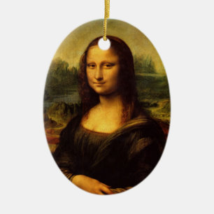 Décoration En Céramique Mona Lisa par l'ornement de Leonardo da Vinci