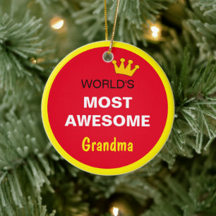 Décoration En Céramique Mondes les plus géniaux - Grand-mère / le meilleur