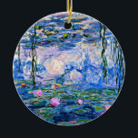 Décoration En Céramique Monet : Water Lys 1919, célèbre peinture<br><div class="desc">Claude Monet : Water Lilies Red,  1919,  beau tableau d'art</div>