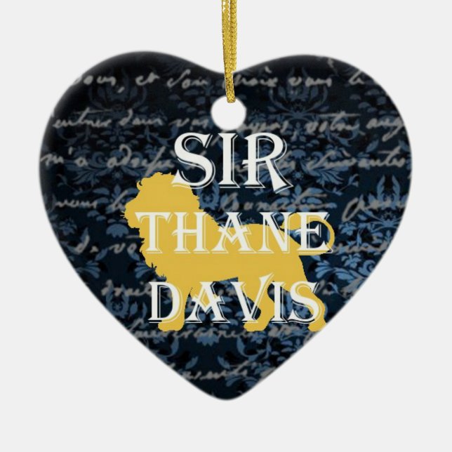 Décoration En Céramique Monsieur Xmas Ornament (Devant)