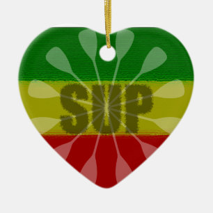 Décoration En Céramique Montez La Pagaie, Paddle Twirl