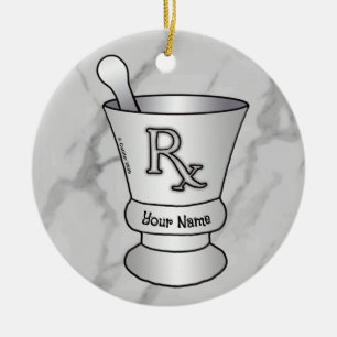 Décoration En Céramique Mortier et pilon