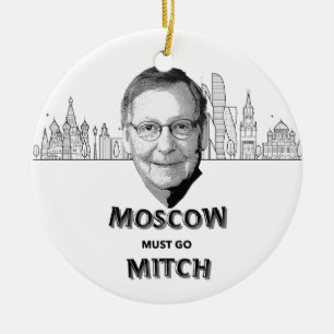 Décoration En Céramique Moscou Mitch doit disparaître