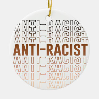 Décoration En Céramique Motif anti-raciste