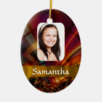 Décoration En Céramique Motif circulaire en bronze