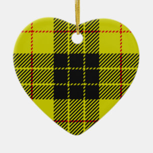 Décoration En Céramique Motif tartan MacLeod