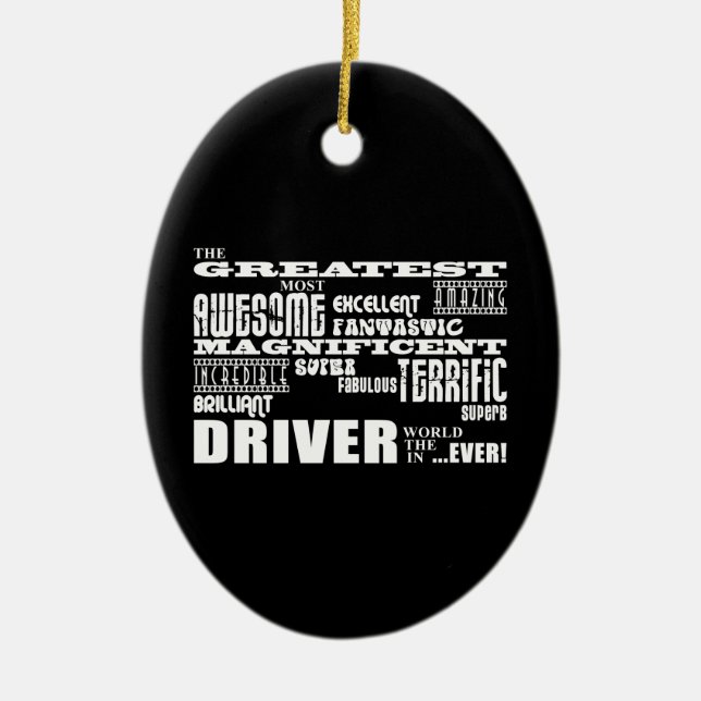 Décoration En Céramique Moto-sport Conducteur le plus grand monde (Devant)