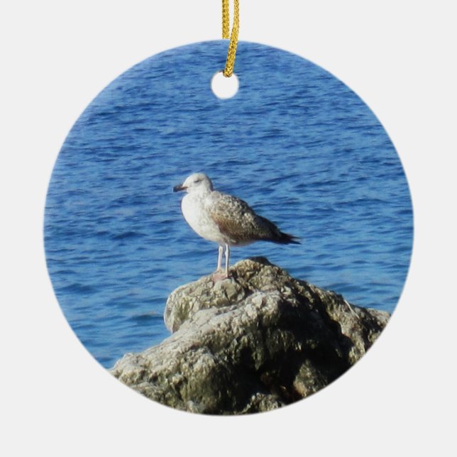 Décoration En Céramique Mouette (Devant)