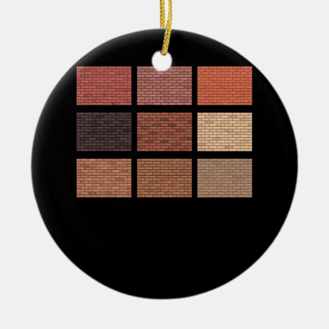 Décoration En Céramique Mur de brique construction maçonnerie Mason Bui (Devant)