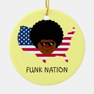 Décoration En Céramique Nation de trouille : Les Etats-Unis de la trouille
