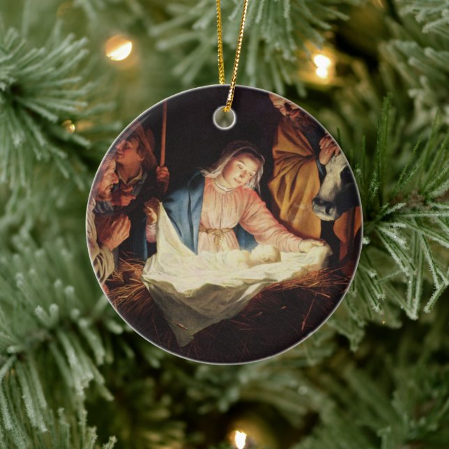 Décoration En Céramique Nativité (Arbre)